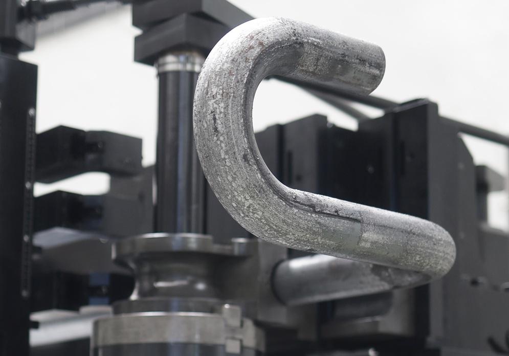 Tight-radius tube bends require all the right ingredients