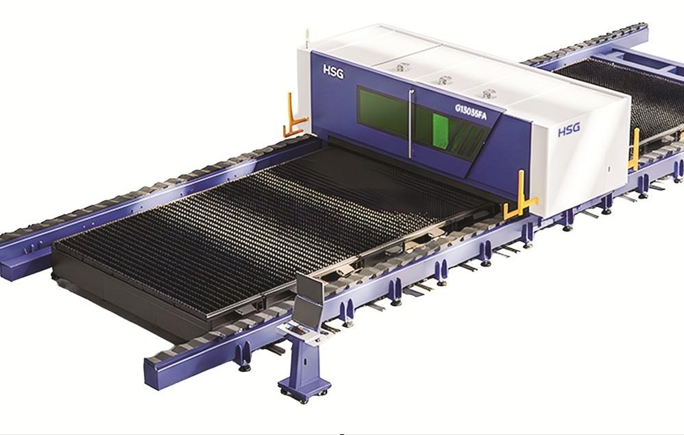 High-power laser system handles large-format sheet cutting