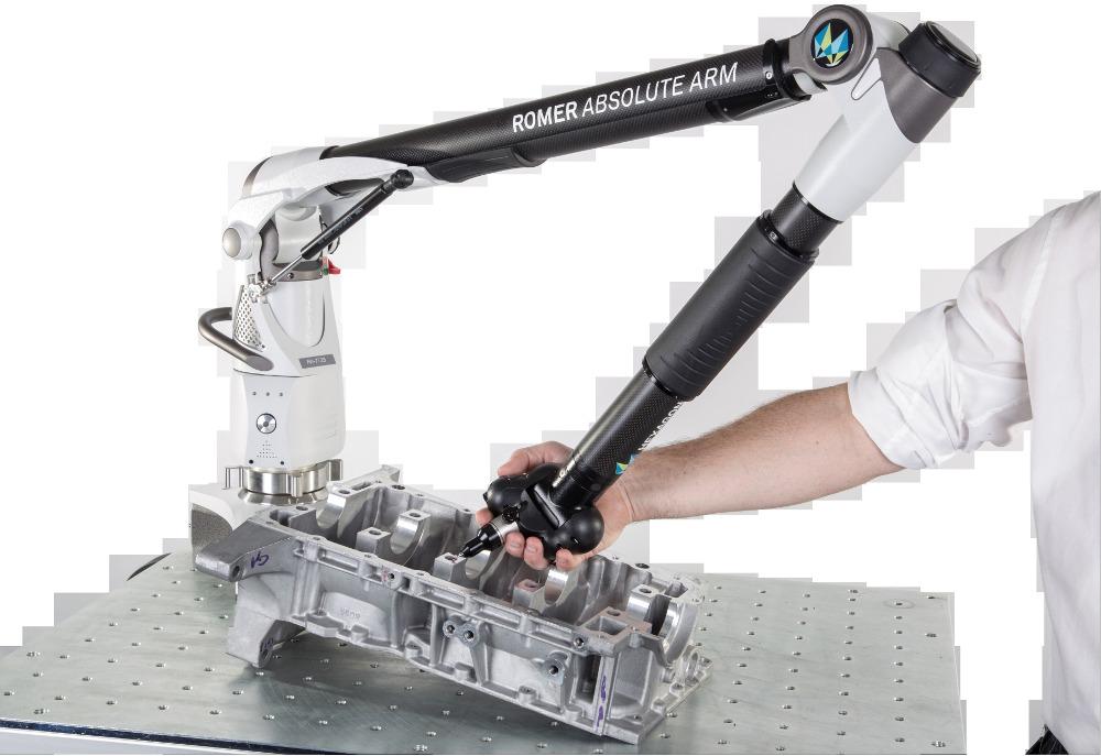 Portable CMM offers increased accuracy for 3-D measurement
