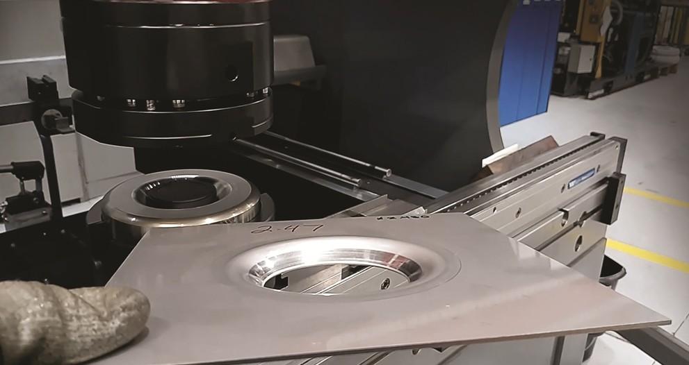 When should fabricators form on the press brake instead of the punch press?